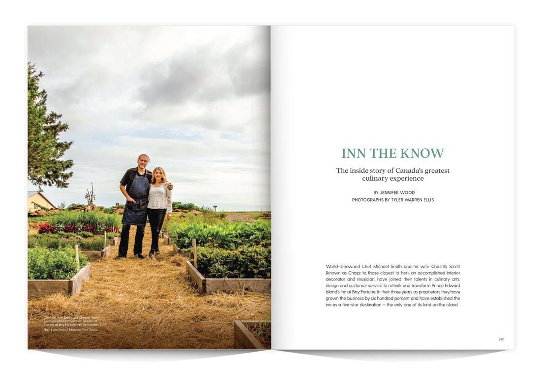 Chef Michael Smith and Chastity Smith for EDIT magazine, Volume 3