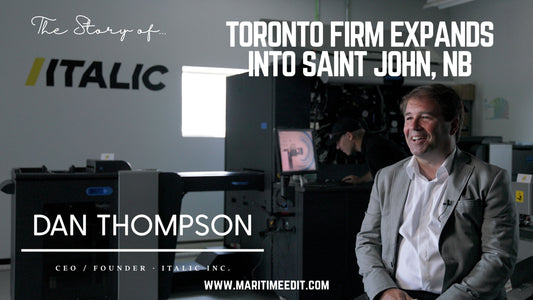 Dan Thompson, CEO and founder of Italic Press