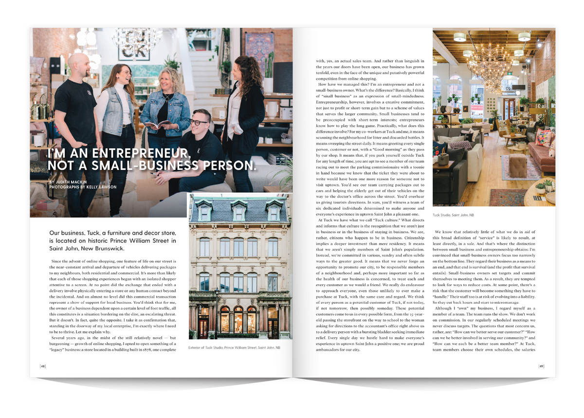 I'm an Entrepreneur... for [EDIT] Magazine Volume 10