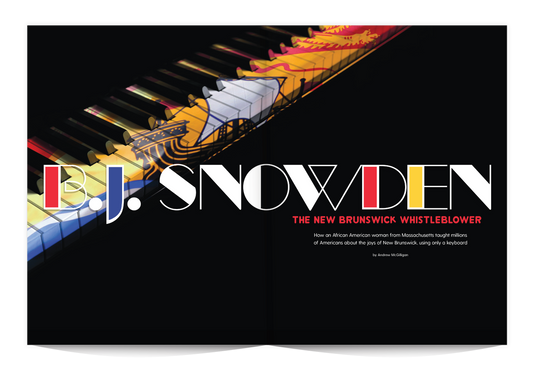 B.J. Snowden for [EDIT] Magazine, Volume 12