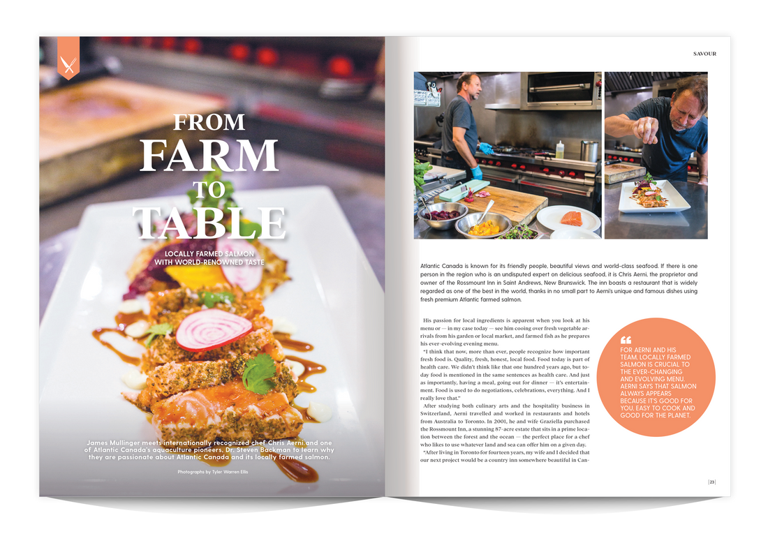 Chef Chris Aerni for [EDIT] Magazine, Volume 14