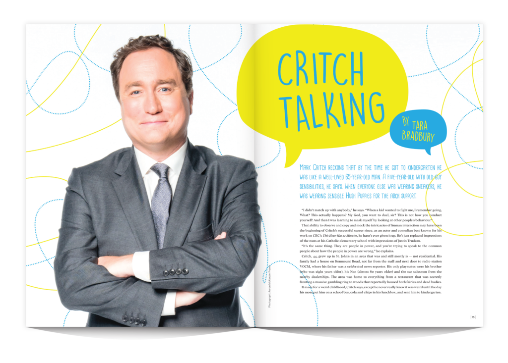 Mark Critch interview for [EDIT] Magazine, Volume 7