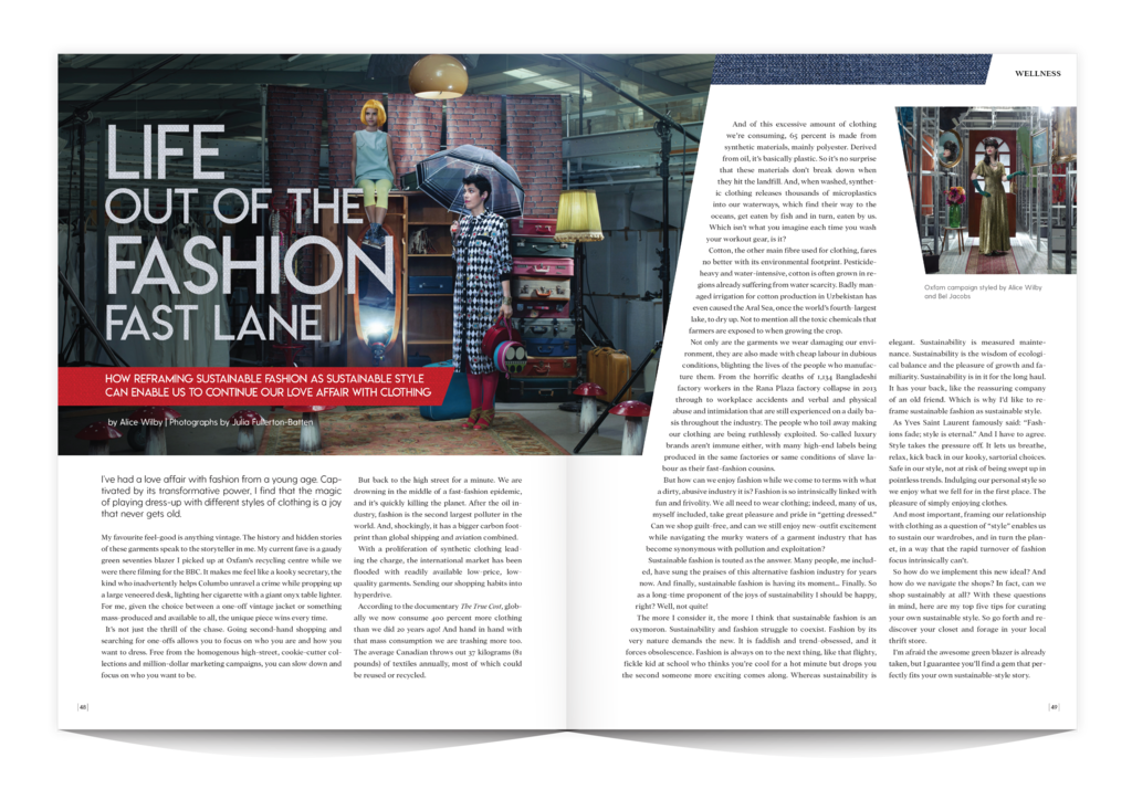 Life out of the Fashion Fast Lane for [EDIT] Magazine, Volume 9