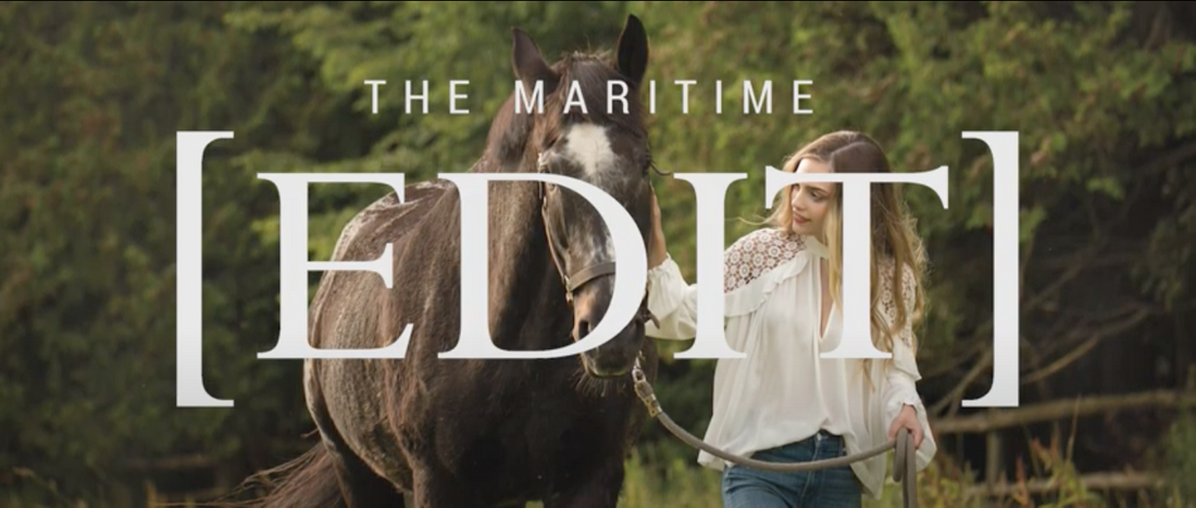 Behind The Scenes on The Maritime Edit Fashion Shoot