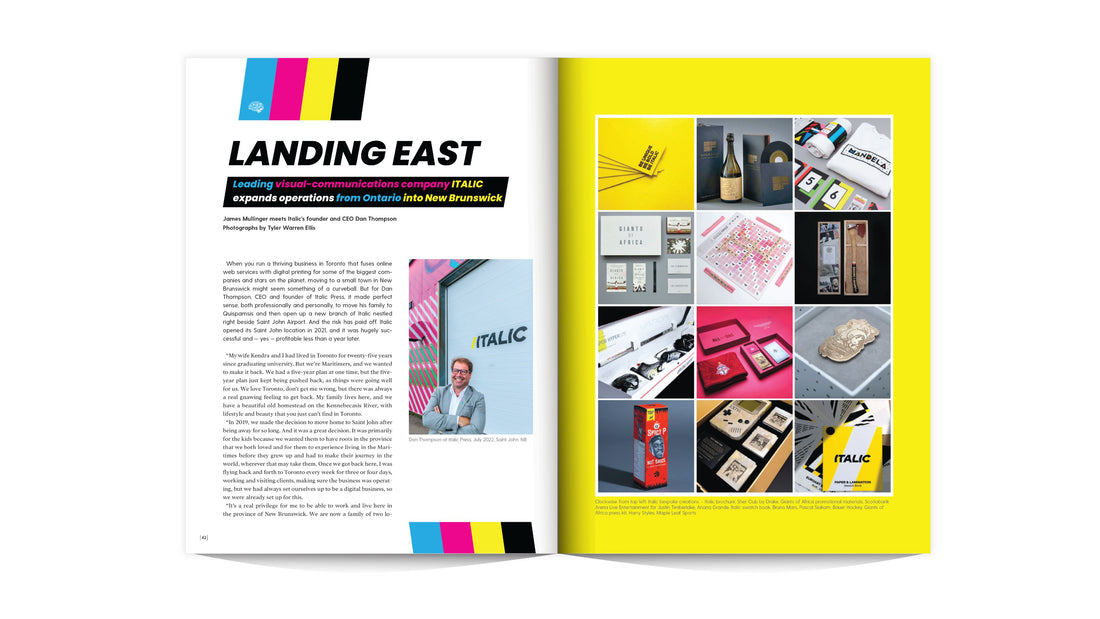 Leading visual-communications company ITALIC expands East, Volume 22